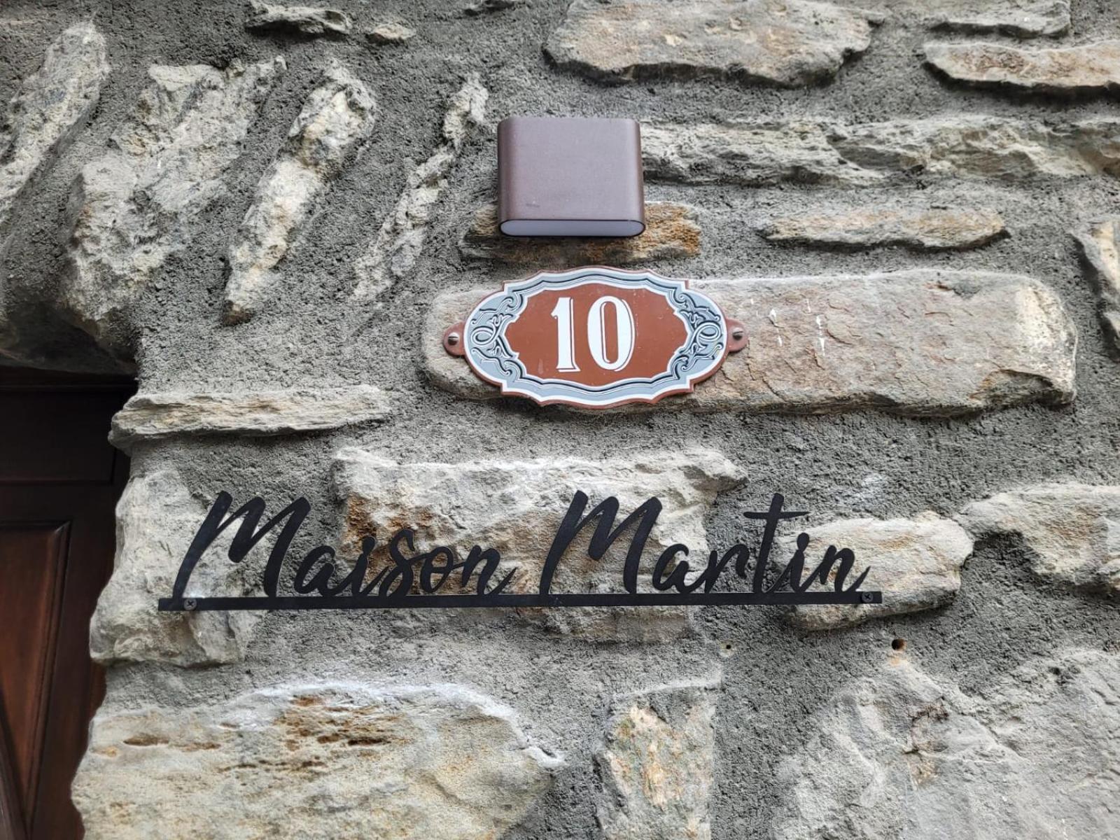 Maison Martin Pré-Saint-Didier Eksteriør billede